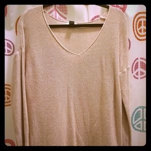 Old Navy Cute Oversized Cream Sweater